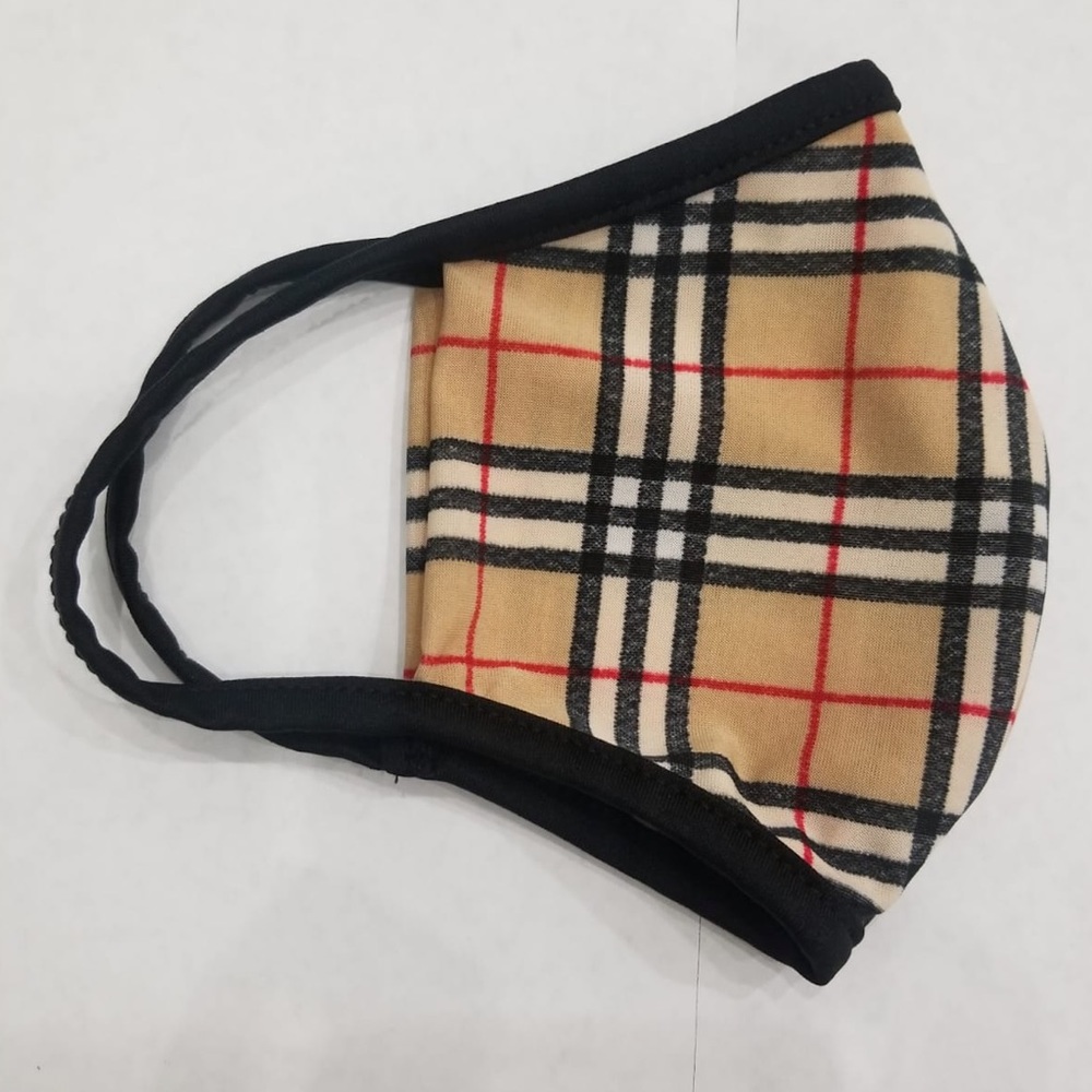 Brand New Burberry Styled Masks Spandex Cotton